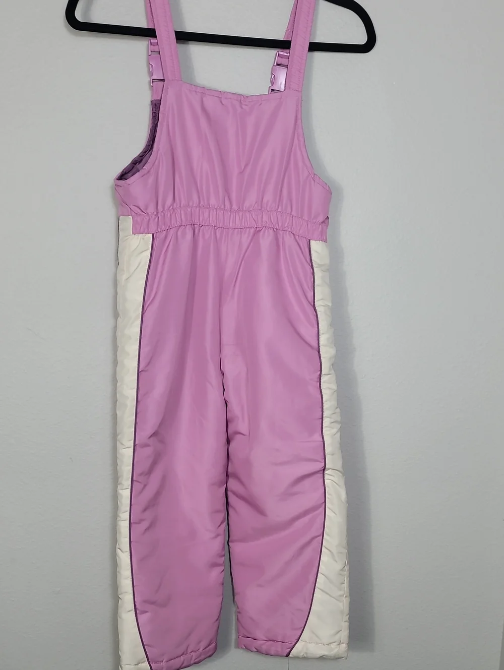 Vintage OshKosh Bgosh Girls Purple Snow Suit Size 6X One Piece Cold Outdoor